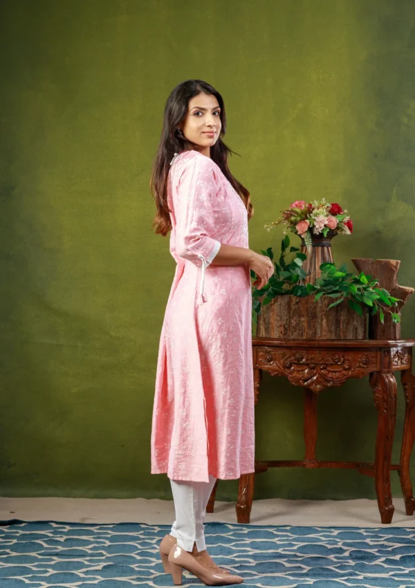 Anarkali Top - Pink - Image 2