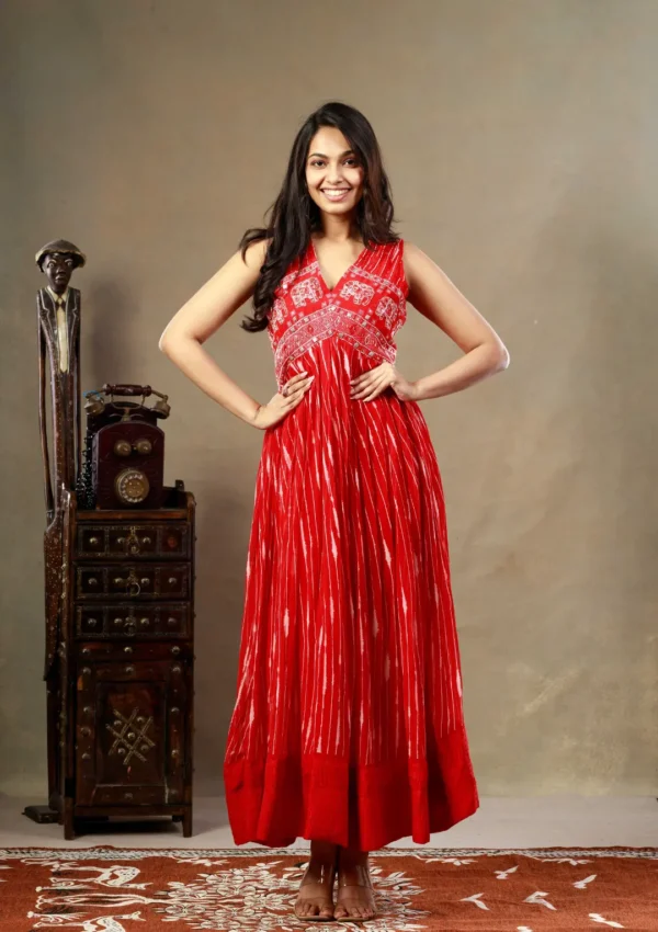 Long Maxi - Red - Image 3