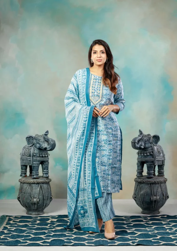 Salwar Set - Blue